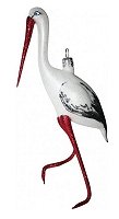 Stork Christmas Ornament