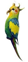 Magnificent Macaw Christmas Ornament