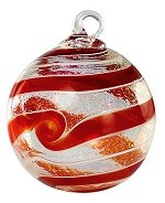 Red Spin Christmas Ornament